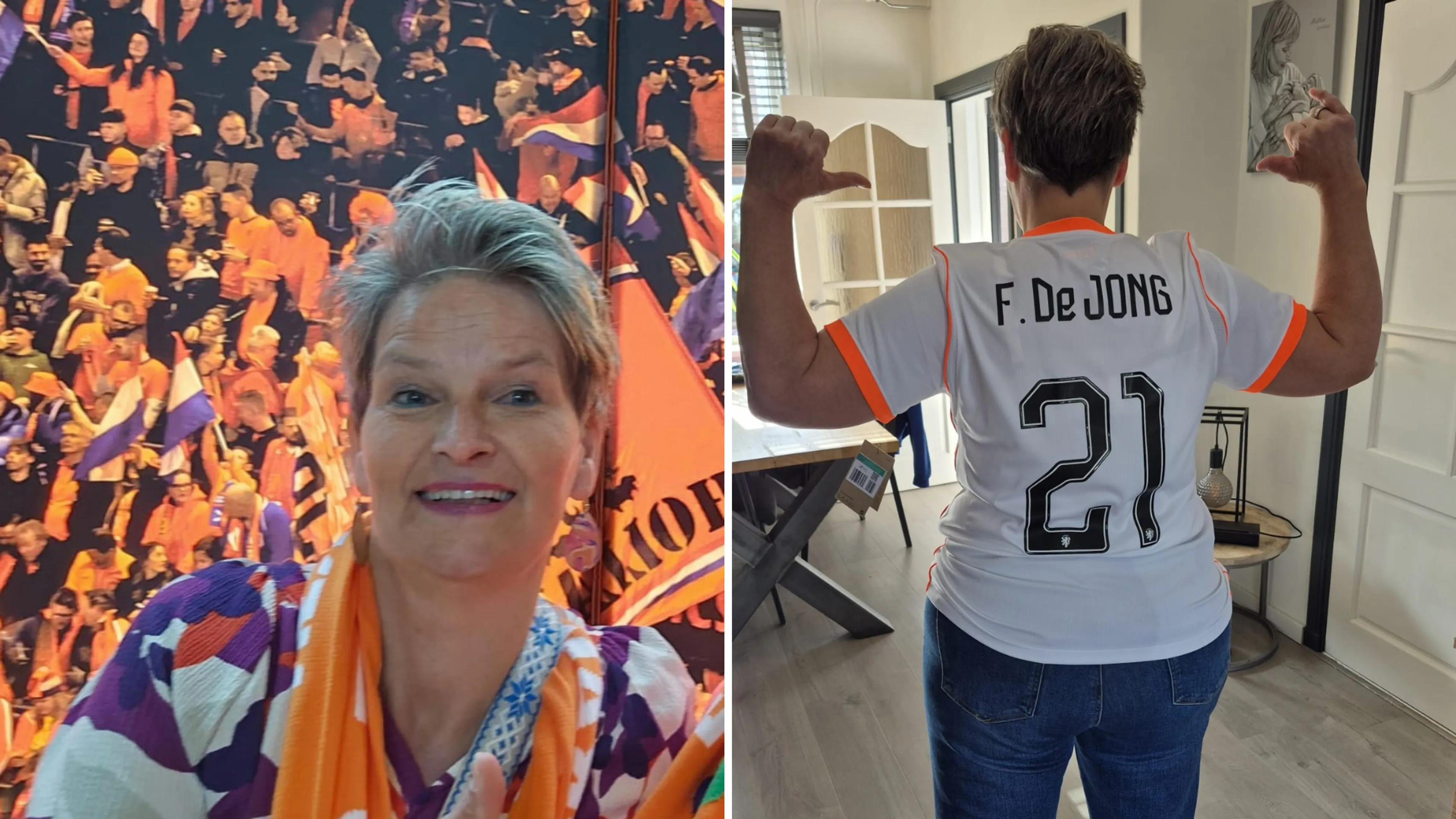 Marjon kijkt als moeder van Frenkie de Jong 'vol trots' naar Oranje