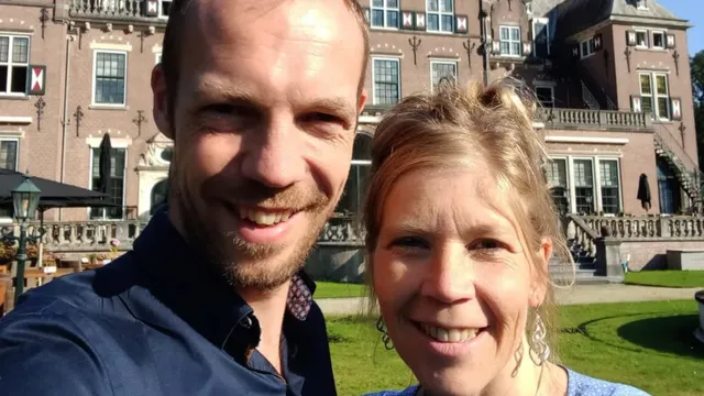 Gerdine en Maarten Blom uit Een huis vol gaan op date.