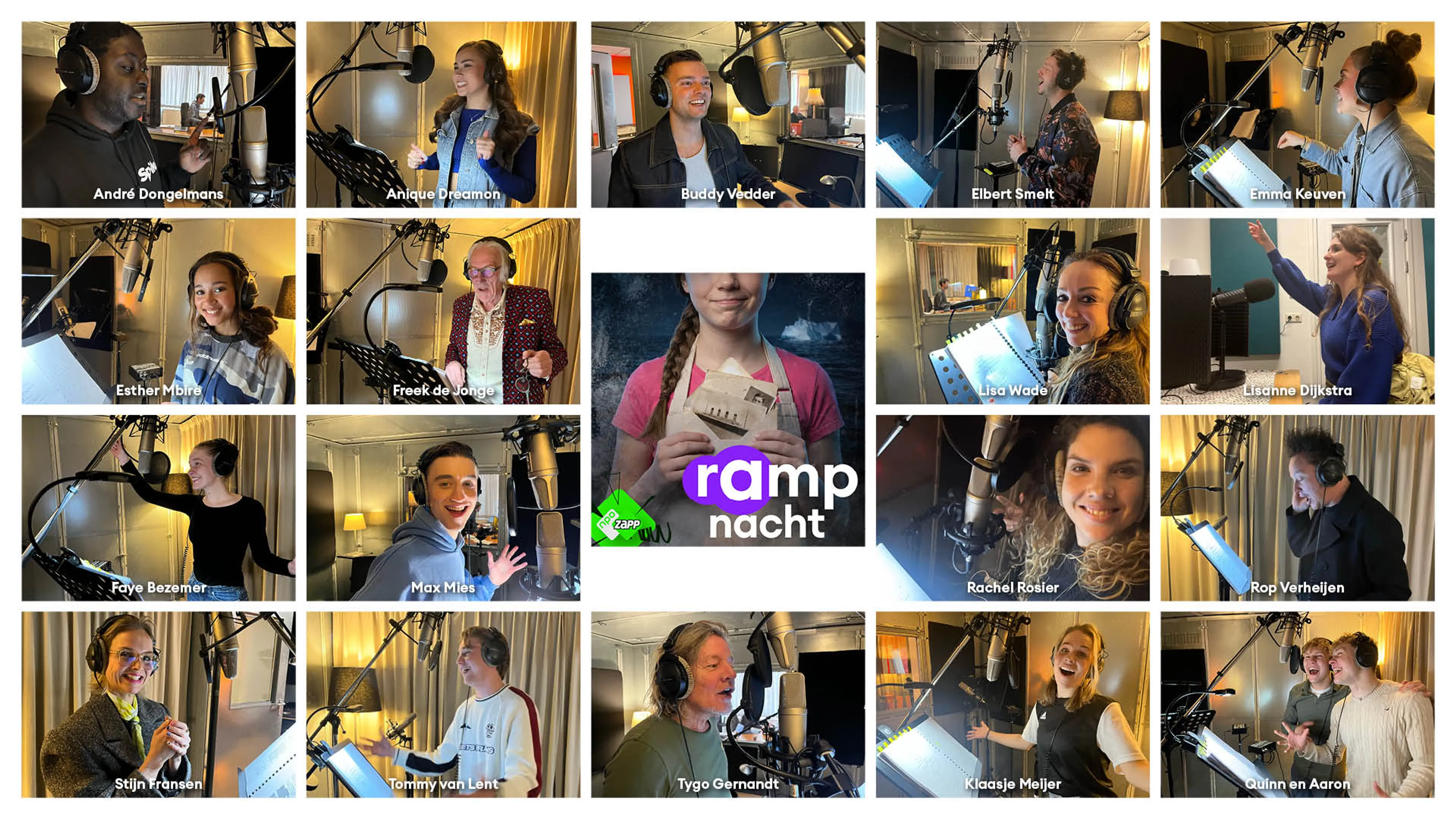 De cast van Rampnacht 2.