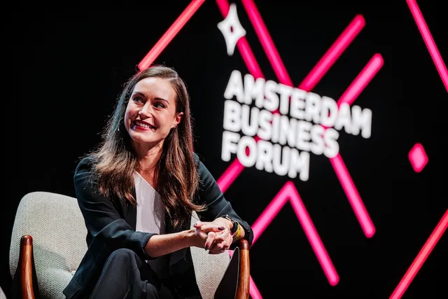 Voormalig premier Sanna Marin: ‘Laat je niet verlammen door problemen of verkeerde keuzes’.