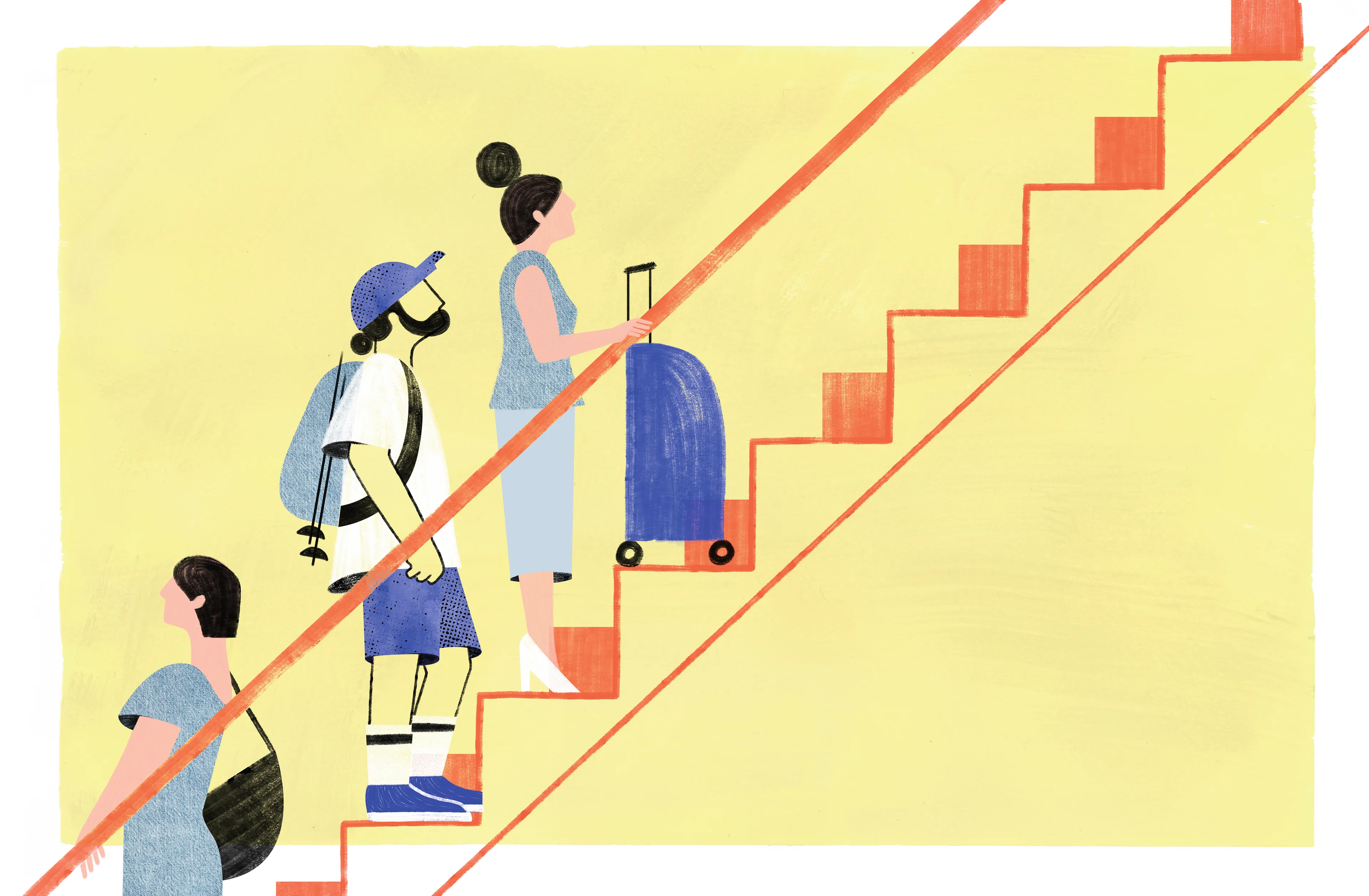 EO Eva - cracco illustration - vakantie zonder zorgen