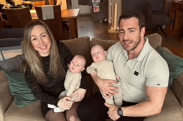 Marinthe en Niels met hun twee kinderen.