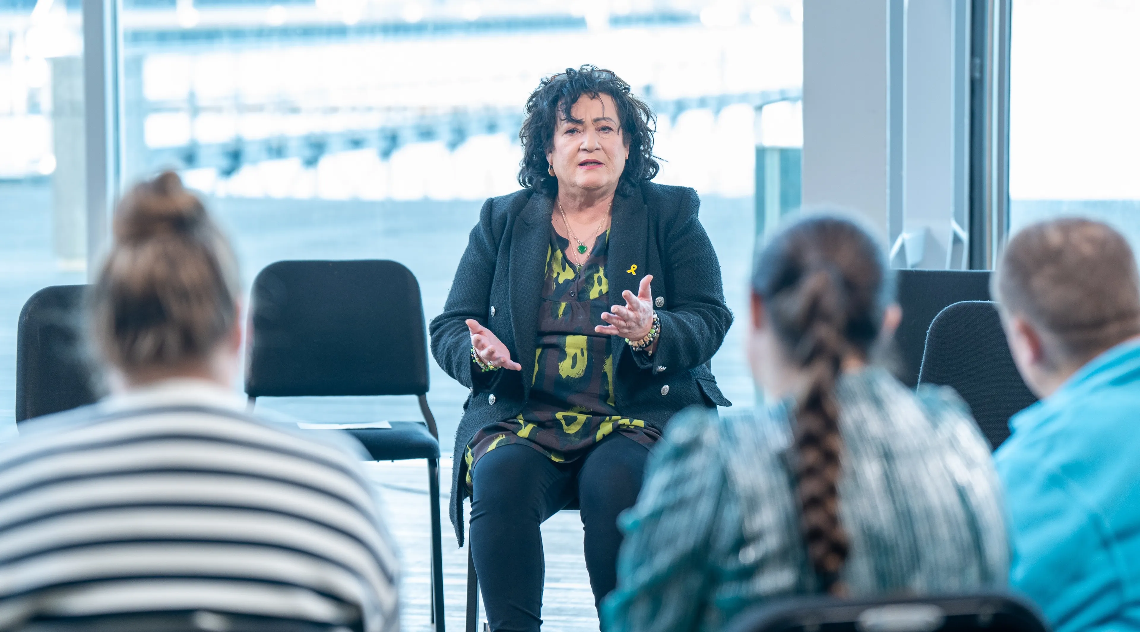 Caroline van der Plas in Een buitengewoon gesprek