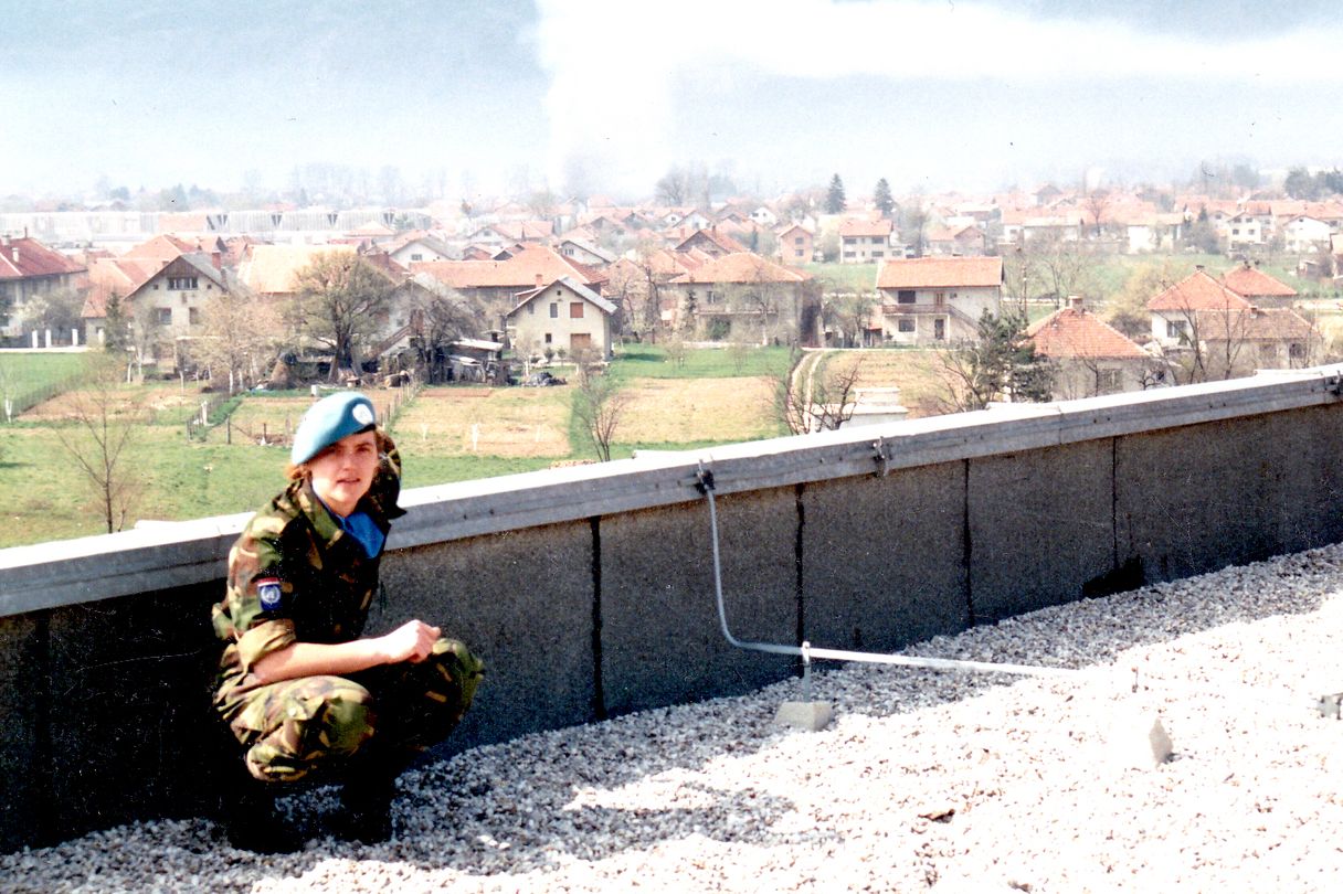 Dutchbatter Lyanne overleefde bombardement in Sarajevo