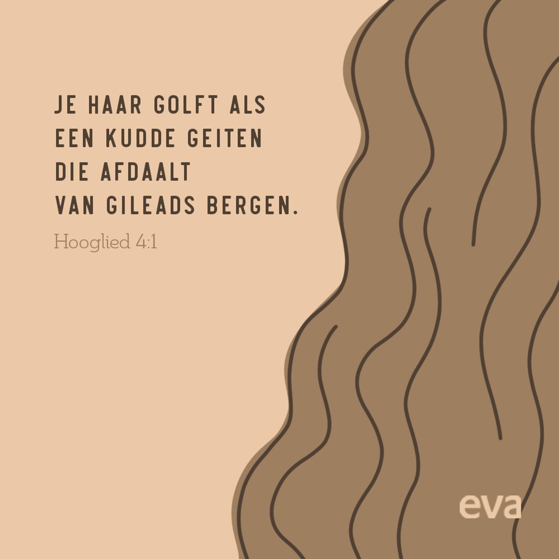 Kaartje Hooglied 4:1