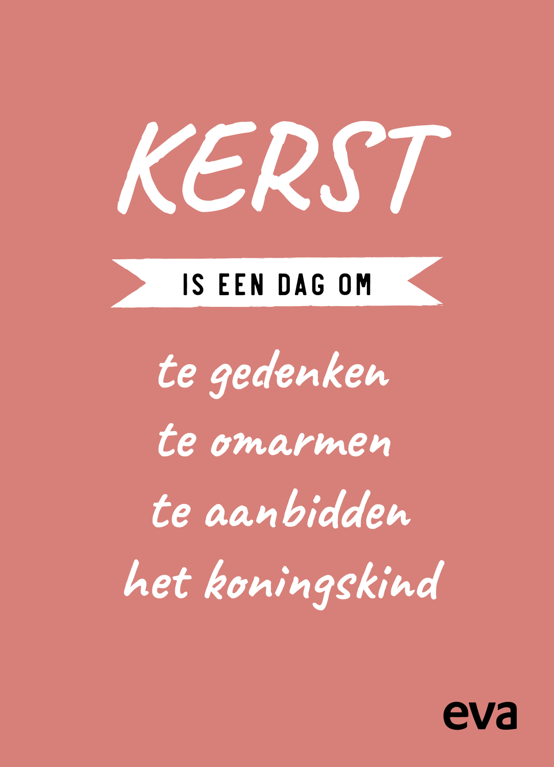 Eva Kerstkaart