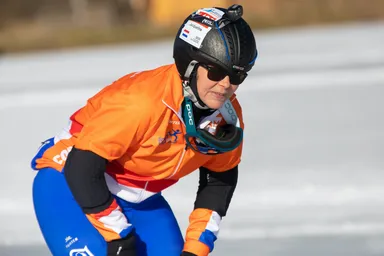 Jacqueline schaatste voor Kika, maar kreeg toen zelf kanker