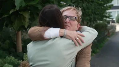 Esther met haar verhaal in ‘De Verandering’