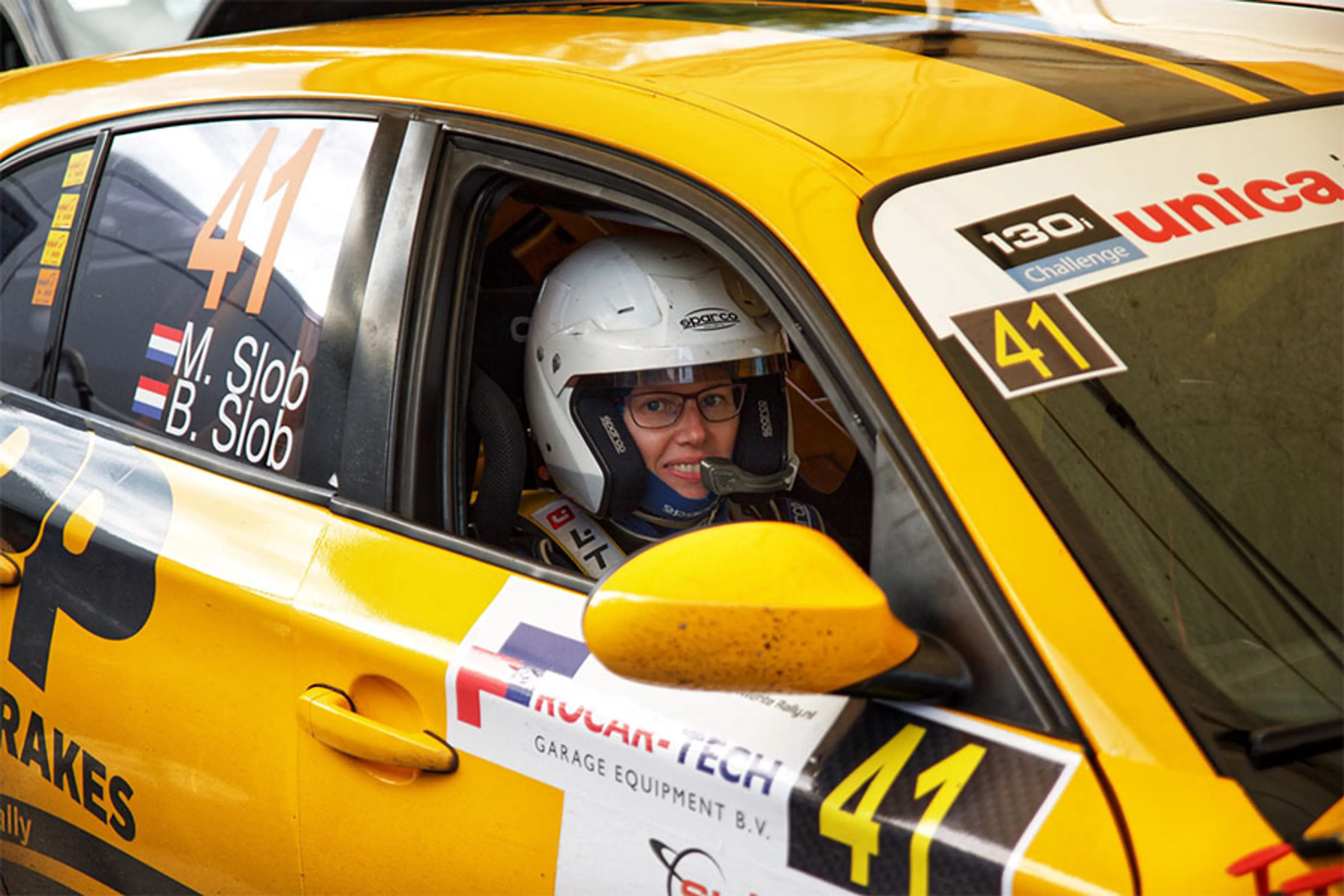Marieke is rallynavigator: ‘Het is een sport met lef, als je aan start staat heb je al respect verdiend'
