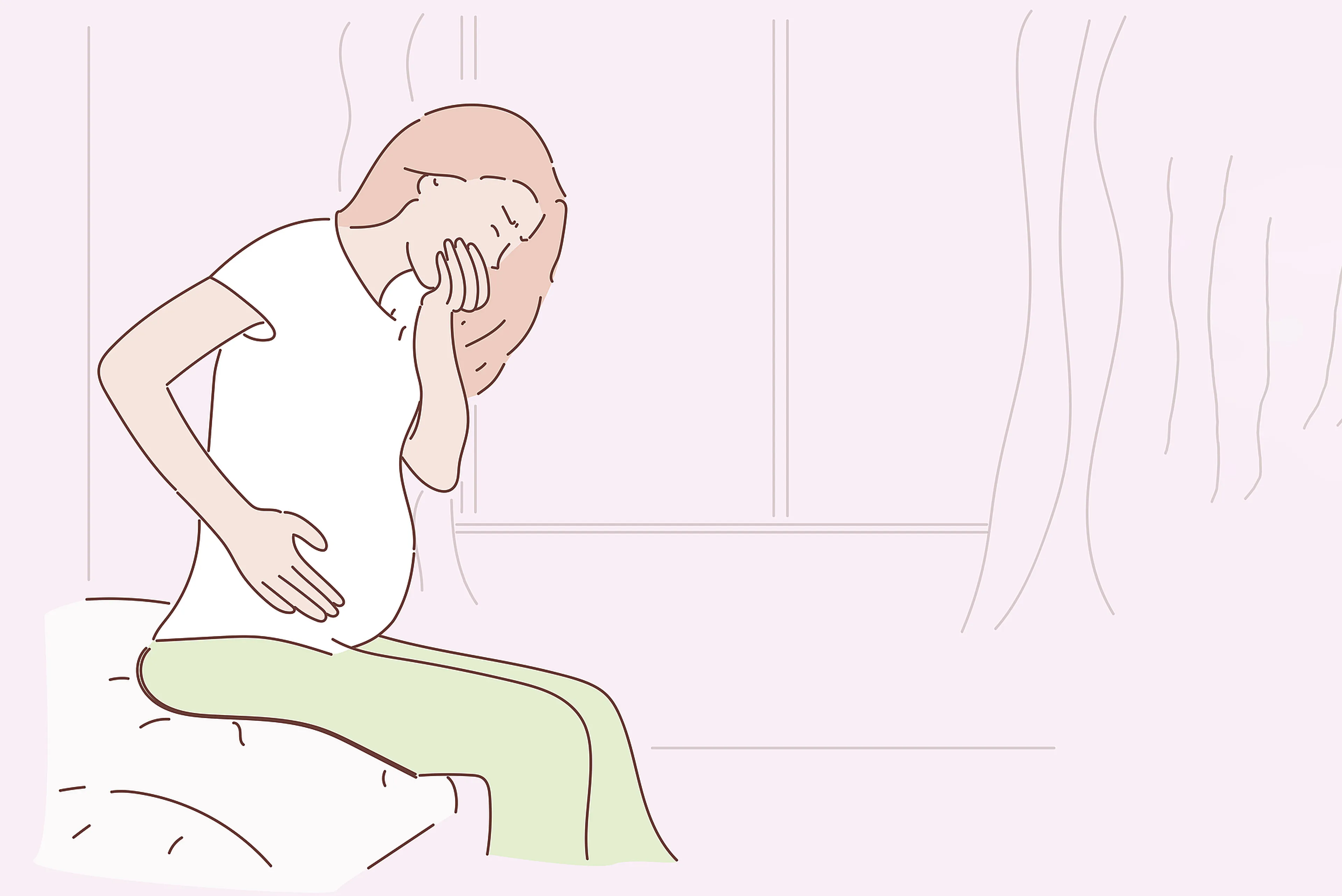 Hyperemesis gravidarum: een roze wolk met een zwarte rand