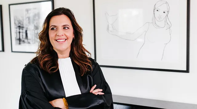 Strafrechtadvocaat Veerle Hammerstein.