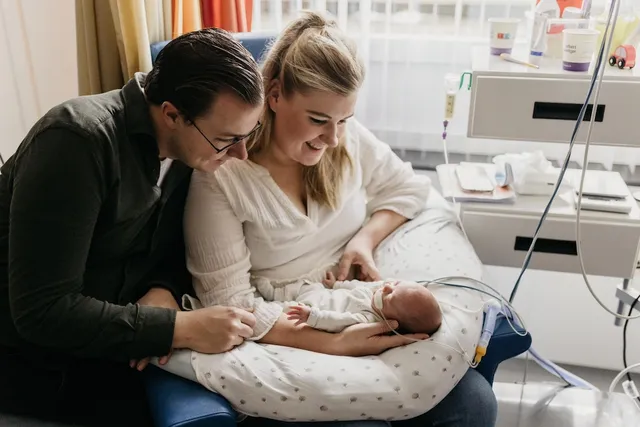 Pauline beviel met 26 weken van haar dochter Rosie.