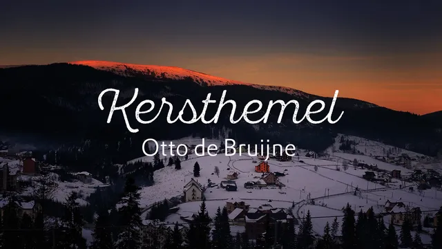 Kerstverhaal voor volwassenen.