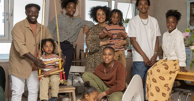 Moeder Cynthia van de familie Cudogham uit een huis vol.