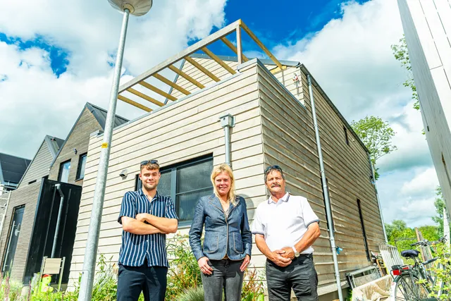 Anita, Danny en Frans.