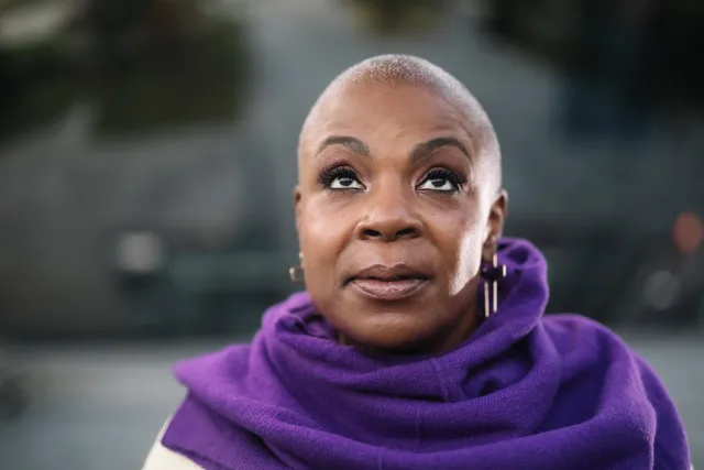 Dominee Cynthia Haaswijk in Rotterdam.